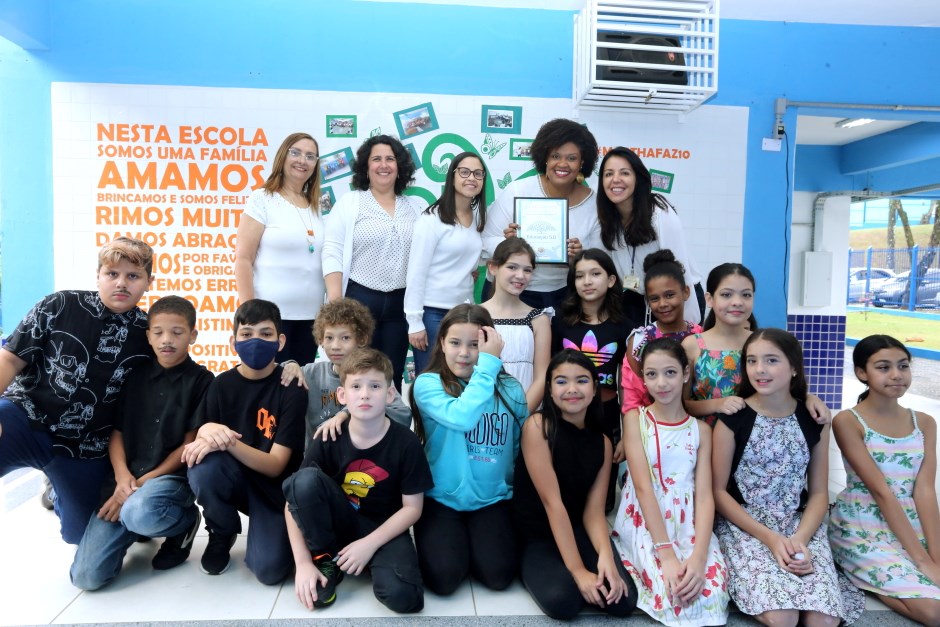 Escola do Jardim Satélite recebe certificado de Educação 5.0