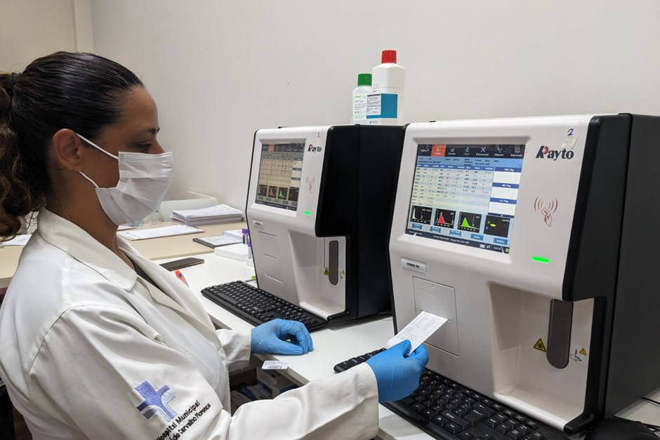 Centro da Dengue do HM tem novos aparelhos para hemograma